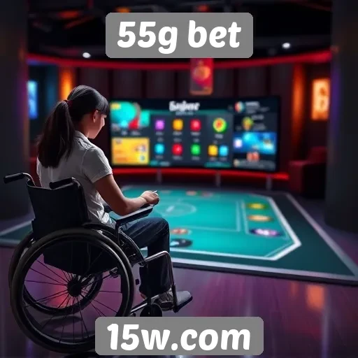 Acessibilidade e interface do usuário no 55g bet